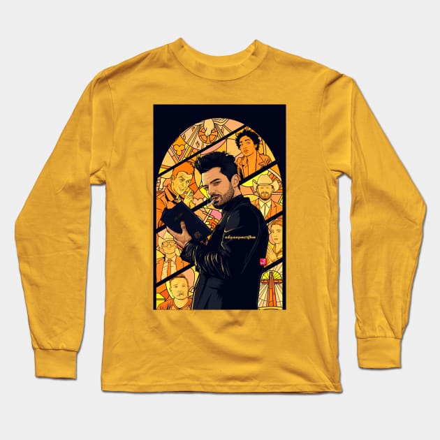 Preacher Long Sleeve T-Shirt by akyanyme